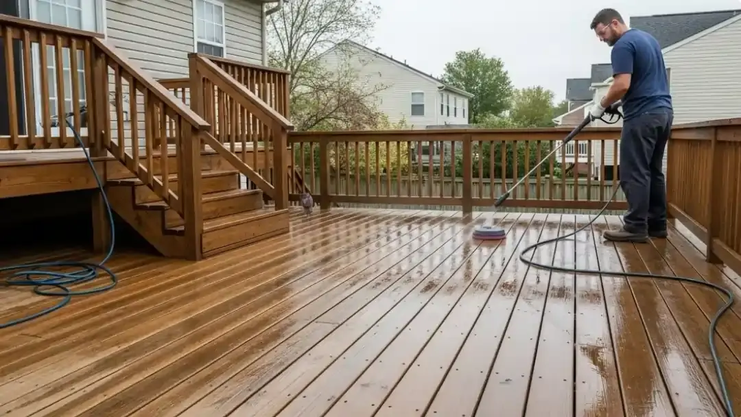 deck cleaning maintenance