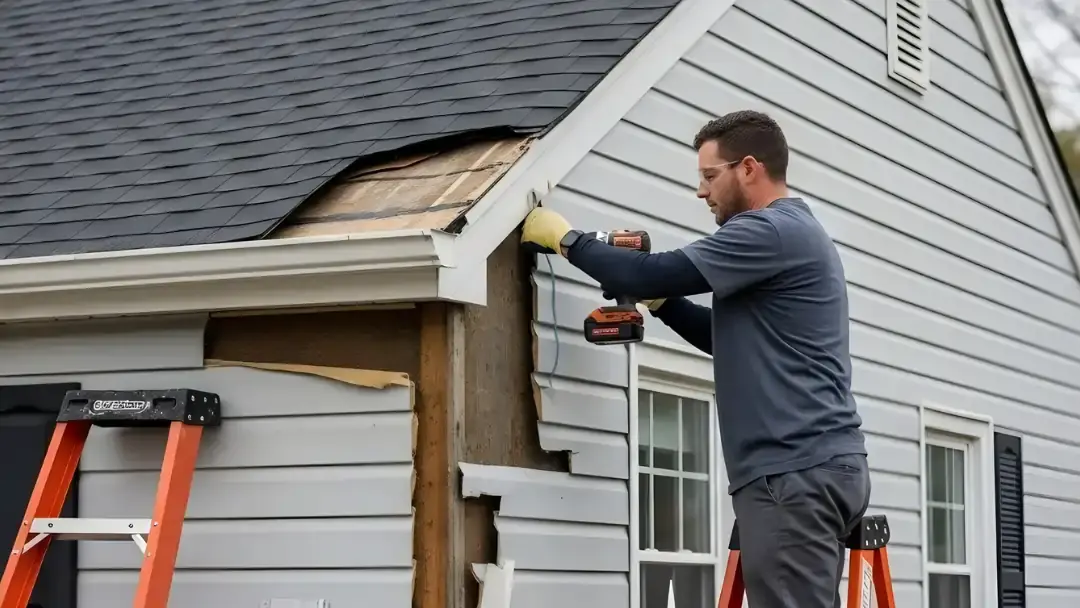 emergency siding repair
