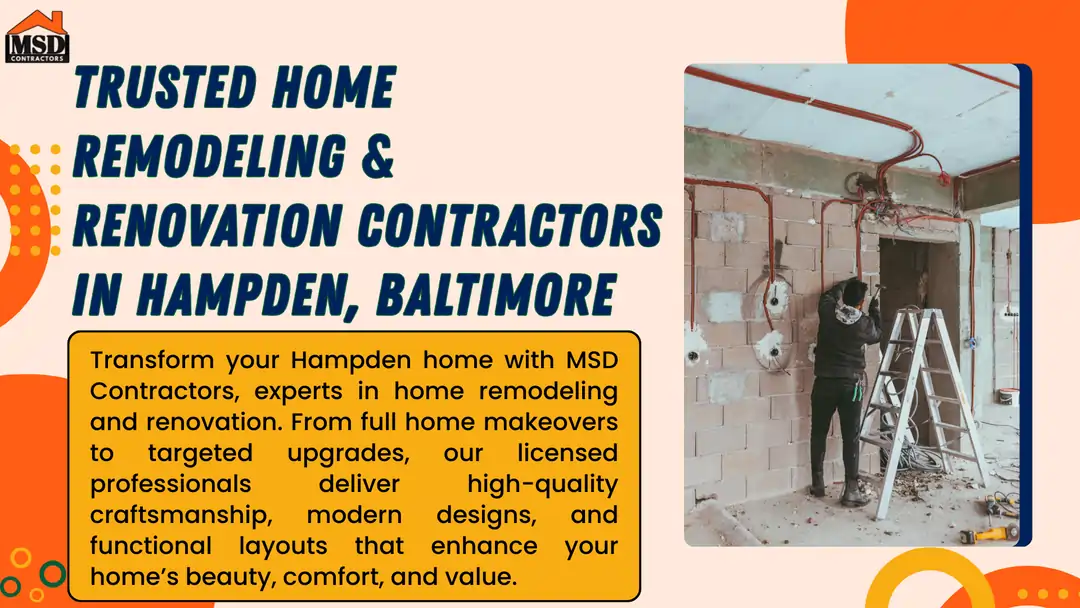Expert Home Remodel and Renovation Contractors in Hampden