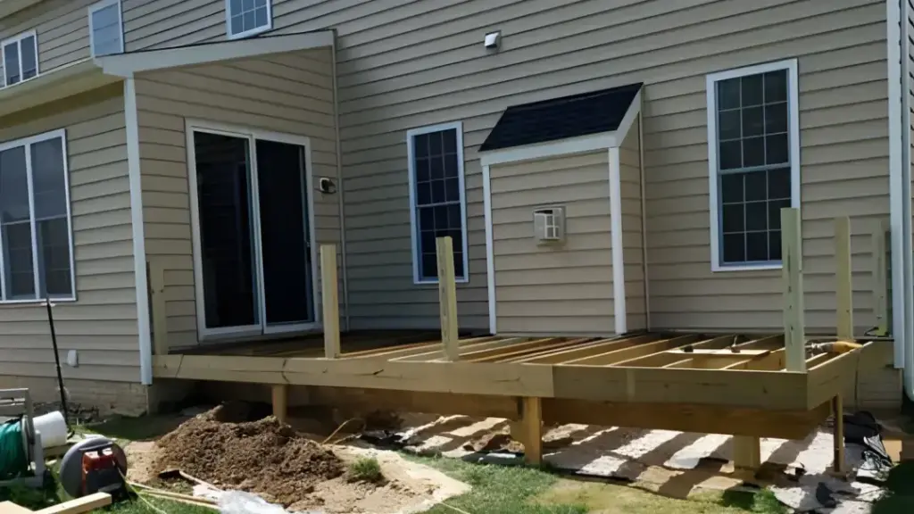 MSD Contractors - Framing the Outdoor Space or Structural Deck Skeleton