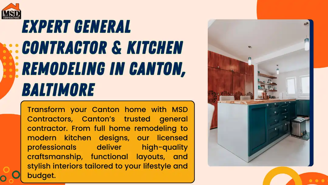 General Contractor in Canton – Expert Remodeling and Canton Kitchen Design
