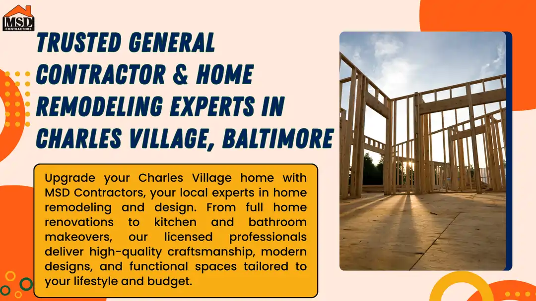General Contractor in Charles Village – Expert Remodeling & Home Design