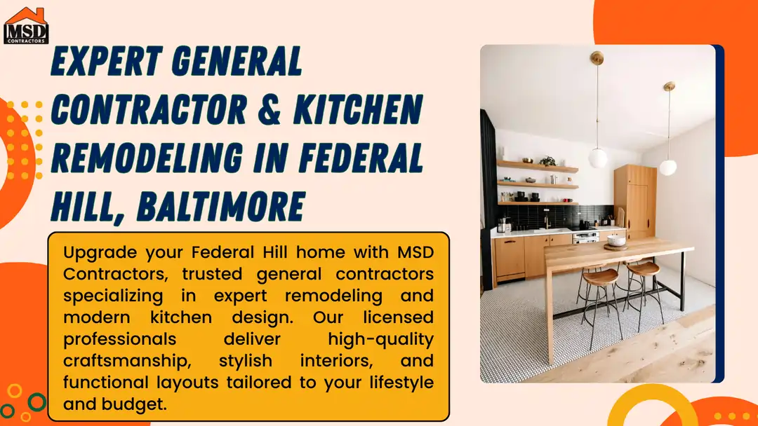 General Contractor in Federal Hill – Expert Remodeling & Kitchen Design