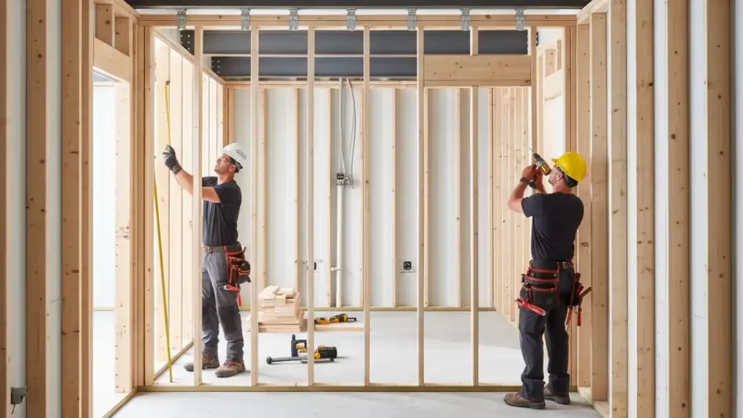 MSD Contractors - Basement Framing