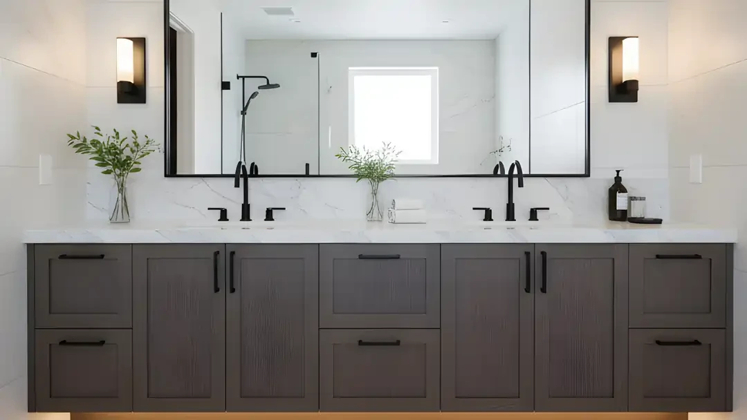 MSD Contractors - Bathroom Custom Cabinetry