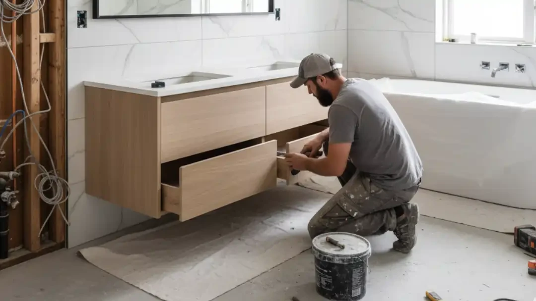 MSD Contractors - Partial Bathroom Remodeling