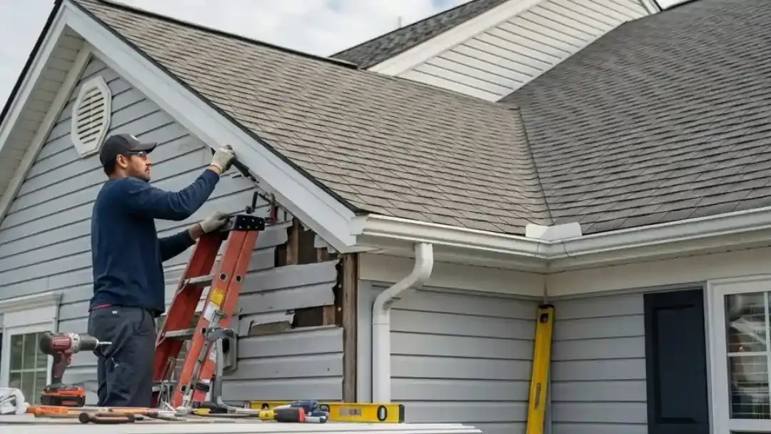 storm hail damage repair