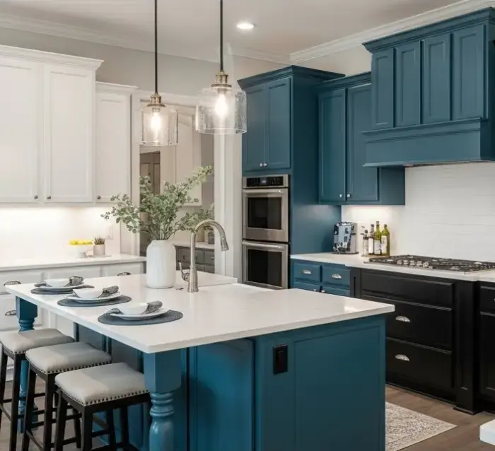 luxury kitchen cabinet colors